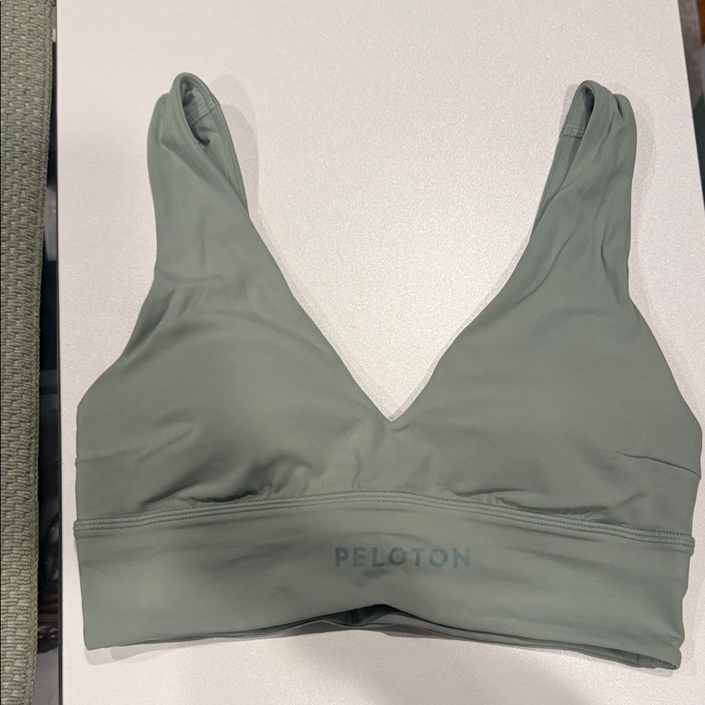 Peloton Women's Olive Sports Bra